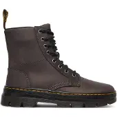 Dr. Martens Combs Leather Boots Noir,Gris EU 36
