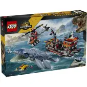 LEGO Jurassic World - L'Attaque du Bateau par Le Mosasaure 77983
