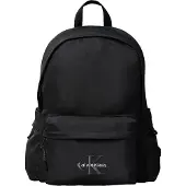 Calvin Klein Sac à dos 'Monologo Embroidery Dome' gris / noir / blanc