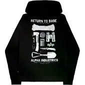 Alpha industries Sweat-shirt sable / marron / noir / blanc