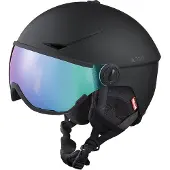 Cairn - Casque à visière avec réflecteur Recco - Rise II Visor Mat Black Cameleon - Taille 56-57 cm - Noir