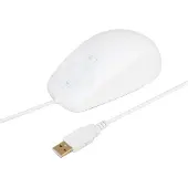 Urban Factory Souris antibactérienne filaire USB Blanc