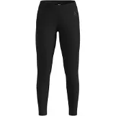 Odlo - Legging technique en laine de mérinos - BL Bottom Long Merino 200 W Black pour Femme en Laine - Taille L - Noir