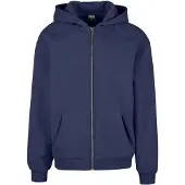 Urban Classics Tb7284 Full Zip Sweatshirt Bleu 4XL Homme