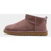 Ugg pour femme. 1116109 Bottes en cuir Classic Ultra Mini taupe (39), Plat, Aucun, Casuel