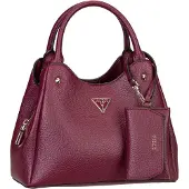 GUESS Sacs à main 'Lorella' lie de vin