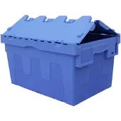 Viso Boîte à couvercle à charnière DSW5536 (L x H x P) 600 x 320 x 400 mm bleu 1p.