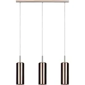 Eglo 98699 SELVINO E27 triple lampe à suspendre 710x100mm couleur cuivre
