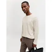 Jack & Jones Summer Sweater Beige M Homme