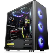 Thermaltake V200 TG RGB Midi Tower Noir