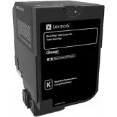 Lexmark 74C2HKE Cartouche de toner 1 pièce(s) Original noir