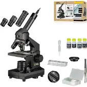 National Geographic 9039100 Microscope Noir One Size / EU Plug 220V Enfants