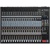 Omnitronic LMC-3242FX Table de mixage USB, Table de mixage, Noir