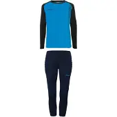 Uhlsport Impulse Goalkeeper Long Sleeve Set Bleu 6-7 Years Enfants