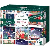 Alize Set de 24 puzzles Calendrier de l'Avent Pieces & Peace 24 x 42 pièces