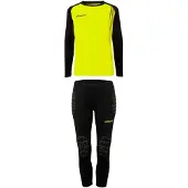 Uhlsport Impulse Goalkeeper Long Sleeve Set Jaune 6-7 Years Enfants