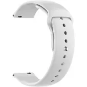 Just JM S1 pour Galaxy Watch 4 sangles 22 mm (22 mm), Sangles de montre, Blanc