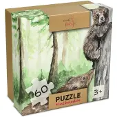 Mama Maluje Puzzle « Les ours » de 60 pièces pour enfants