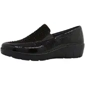 Semler Judith : chaussures basses, mocassins, couleur noire, pour le quotidien