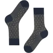 Falke Chaussettes Bleu royal, À motifs