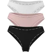 GUESS Slip écru / noir / blanc