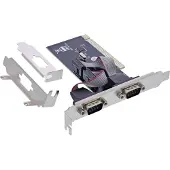 InLine Carte d'interface, 2x 9 broches série, PCI