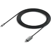 Satechi USB-C à HDMI 2.1 8K câble (2m) – Supporte le HDR10+ dynamique – 8K / 60Hz – Spécifications HDCP 1.4 et HDCP 2.3