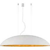 Lyora Lampe à suspension XXL Canoe ovale 117 cm