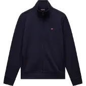 Napapijri - Sweat zippé en coton - Balis Fz Sum Blu Marine en Coton - Taille M - Navy