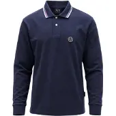 Armani Exchange Xm003427_af13026 Long Sleeve Polo Bleu L Homme