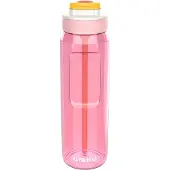 Kambukka Bouteille d'eau réutilisable - - Elton - 1000 ml - Tritan Renew - Paille intégrée