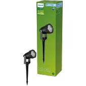 Signify Philips GardenLink 24V Caper Spot Erw. EU NV 24V 27K noir