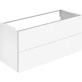 Keuco X-LINE Meuble sous-lavabo, 2 tiroirs frontaux, 1200x605x490mm, 33183140000