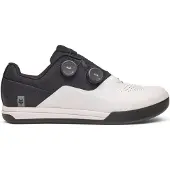 FOX Femmes, Chaussures de cyclisme, Union Boa Flat Shoe (45.5), Blanc