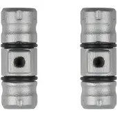 Wolfcraft 2 x double support interchangeable pour Flipbits 3084000