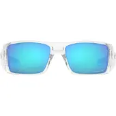 Oakley - Lunettes de soleil polarisées - Heliostat Clear - Blanc