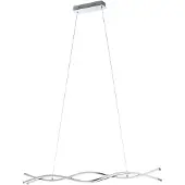 Eglo Lasana 2, flexible, chrome, blanc, blanc, aluminium, plastique, acier, plastique, d'intérieur