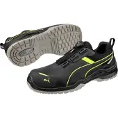 Puma Safety - Chaussures de sécurité Krypton Green Disc Low S3S ESD FO SR 644320, taille 42, noir/vert