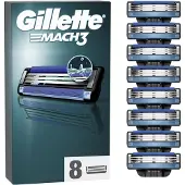 Gillette Mach3 lames de rechange 8 pcs