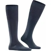 Falke Mi-bas bleu foncé, Unicolore