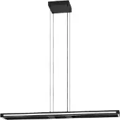 Eglo LED Smart Pendelleuchte Salvianas-Z Schwarz 116cm 33W 4300lm CCT 2700K-6500K Dimmbar App Google Alexa Bluetooth ZigBee