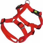 Kerbl Harnais Miami avec fermeture Safety Fix rouge 40 - 57 cm