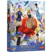 Trefl Puzzle 500 pièces « Contes de fées enchantés : Poucette »