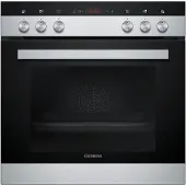 Siemens Cuisinière encastrable EQ110 KA0Z - Inox / Noir 60 cm 66 l 4 zones de cuisson