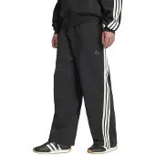 Adidas Pantalon de sport 'KIT 3-Stripes Wide' noir / blanc cassé