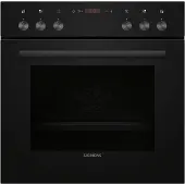 Siemens EQ110KAVB Kit de cuisson encastrable 60 cm Chauffage rapide, chaleur tournante 3D Zone de cuisson double circuit 21 cm, zone de rôtissage commutable