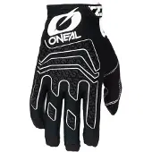 O'Neal Sniper Elite Noir Blanc Gants de Motocross Taille L