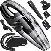 Xtrobb Aspirateur à main Sans sac Rechargeable Filtre HEPA Léger 22149
