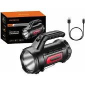Superfire M9-e 900lm Usb Flashlight Argenté