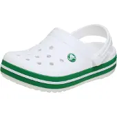 Crocs Uni, modèle Kinder Crocband Clog T, couleur blanc/vert "Ivy", taille 24/25 EU